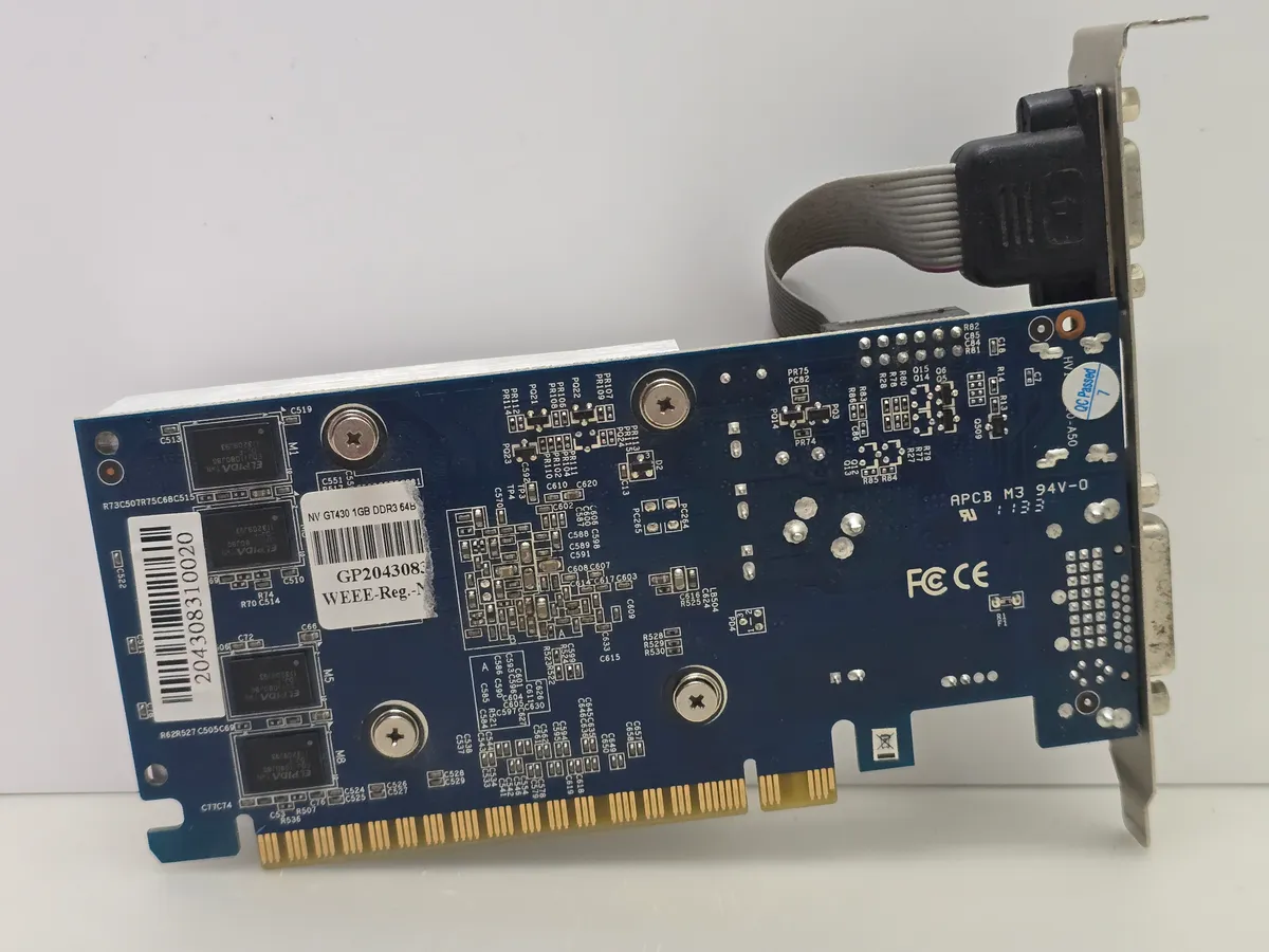 Відеокарта Nvidia GeForce GT 430 1GB (GDDR3, HDMI, PCI-Ex, Б/у)