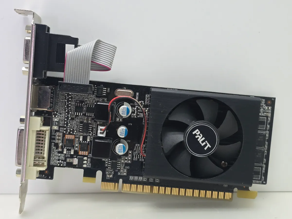Відеокарта PALIT GeForce GT 610 1GB (1Gb,GDDR3, 64 Bit, HDMI, PCI-Ex, Б/у)