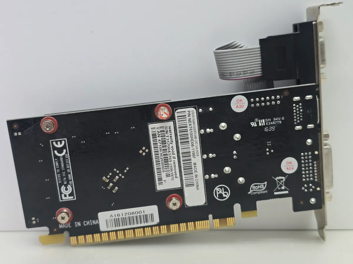 Відеокарта PALIT GeForce GT 610 1GB (1Gb,GDDR3, 64 Bit, HDMI, PCI-Ex, Б/у)