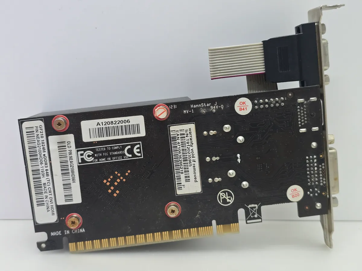 Купити відеокарту PALIT GeForce G210 1GB GDDR3 б/у в Україні - Kompi