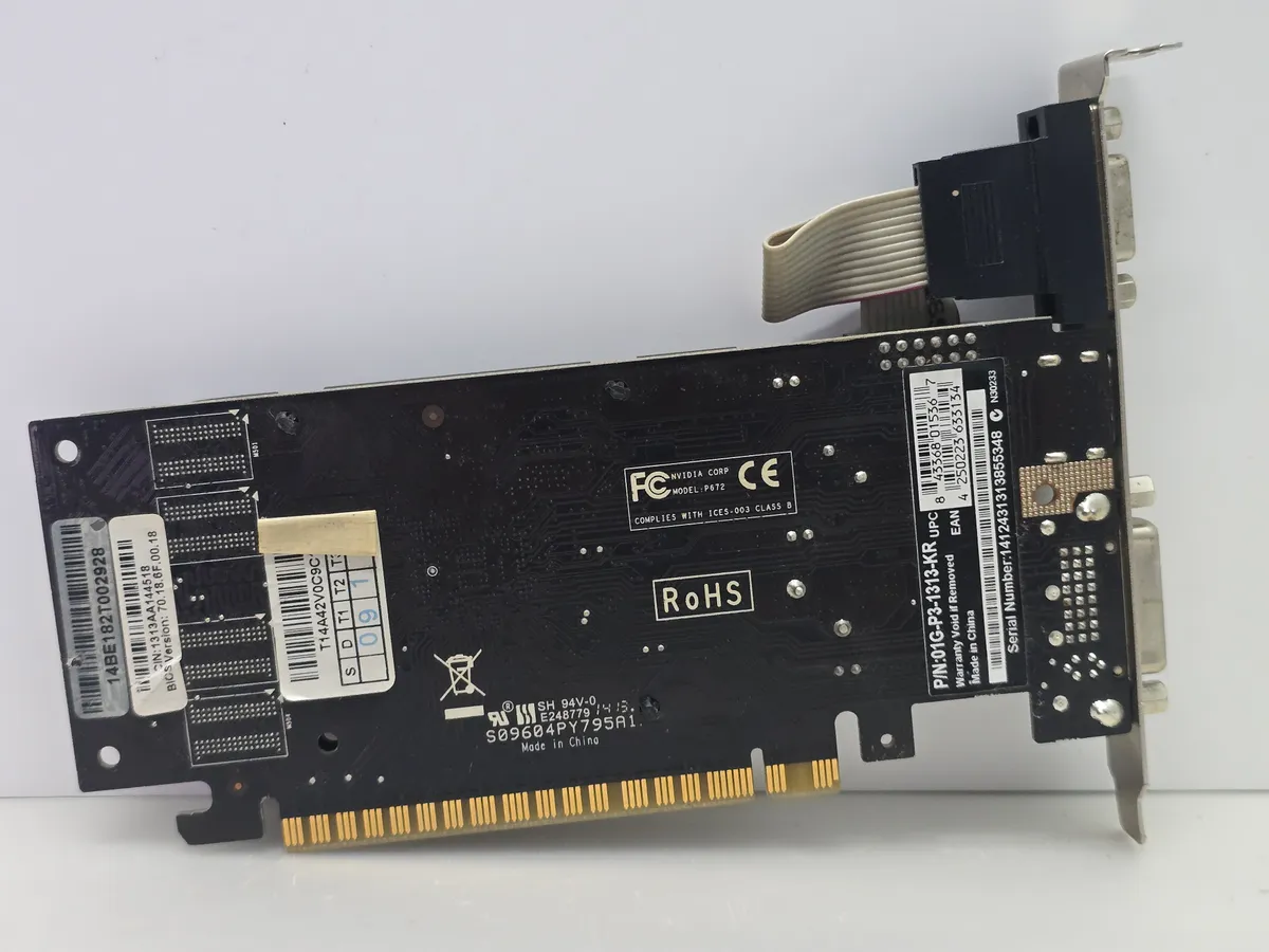 Купити відеокарту EVGA GeForce G210 1GB GDDR3 б/у в Україні - Kompi