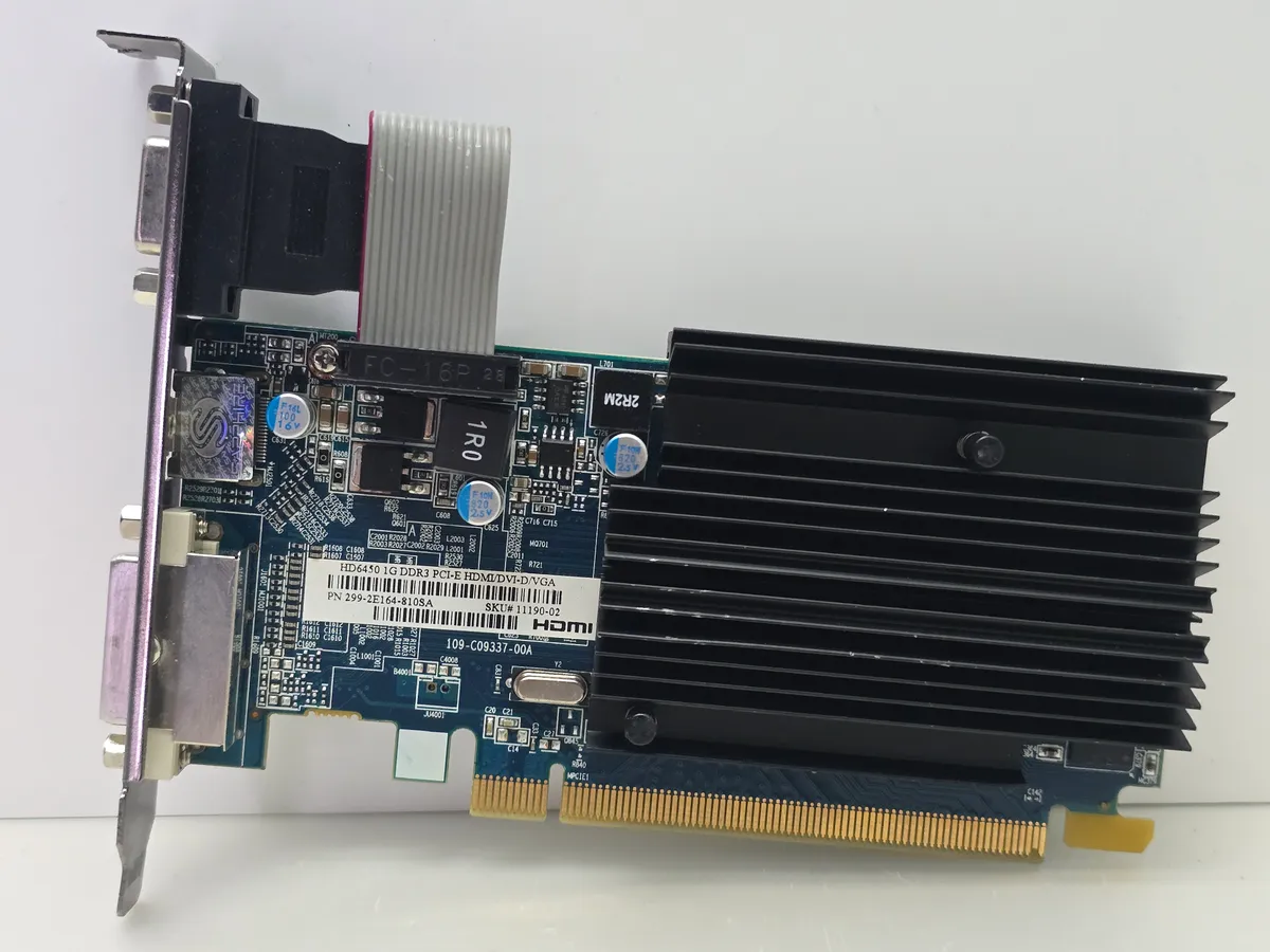 Sapphire Radeon HD 6450 1GB GDDR3 б/в відеокарта - купити перевірений варіант