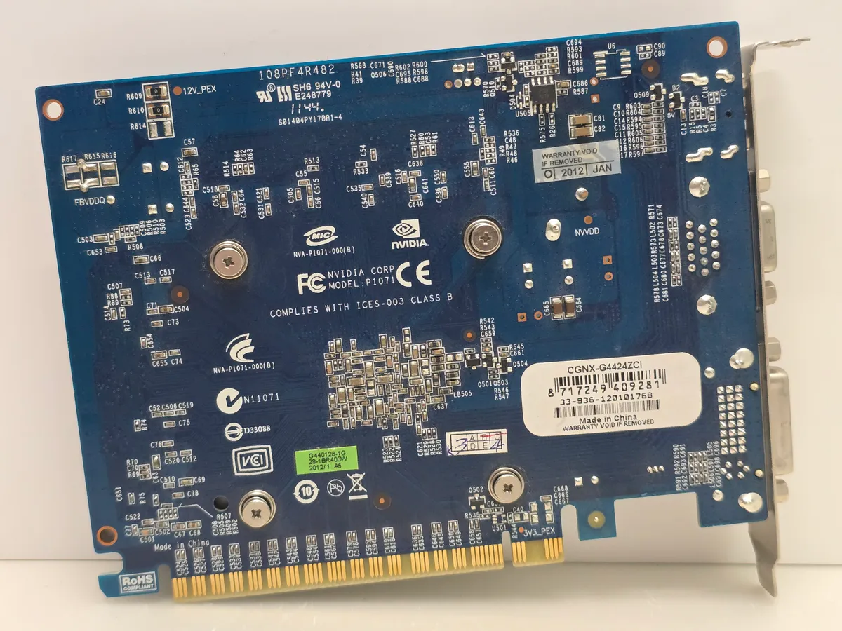 Купити відеокарту Club-3D GeForce GT 440 1GB GDDR3 б/у в Україні - Kompi