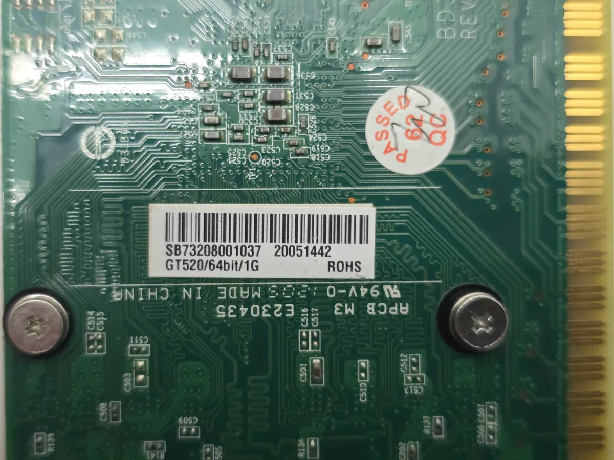 Купити відеокарту Nvidia GeForce GT 520 1GB GDDR3 б/у в Україні - Kompi