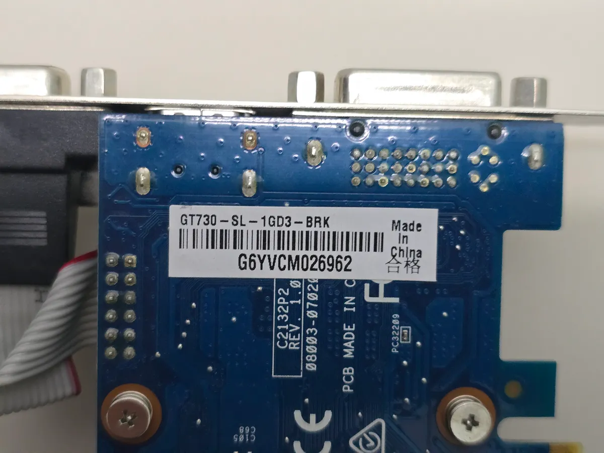 Купити відеокарту ASUS GeForce GT 730 1GB GDDR3 б/у в Україні - Kompi