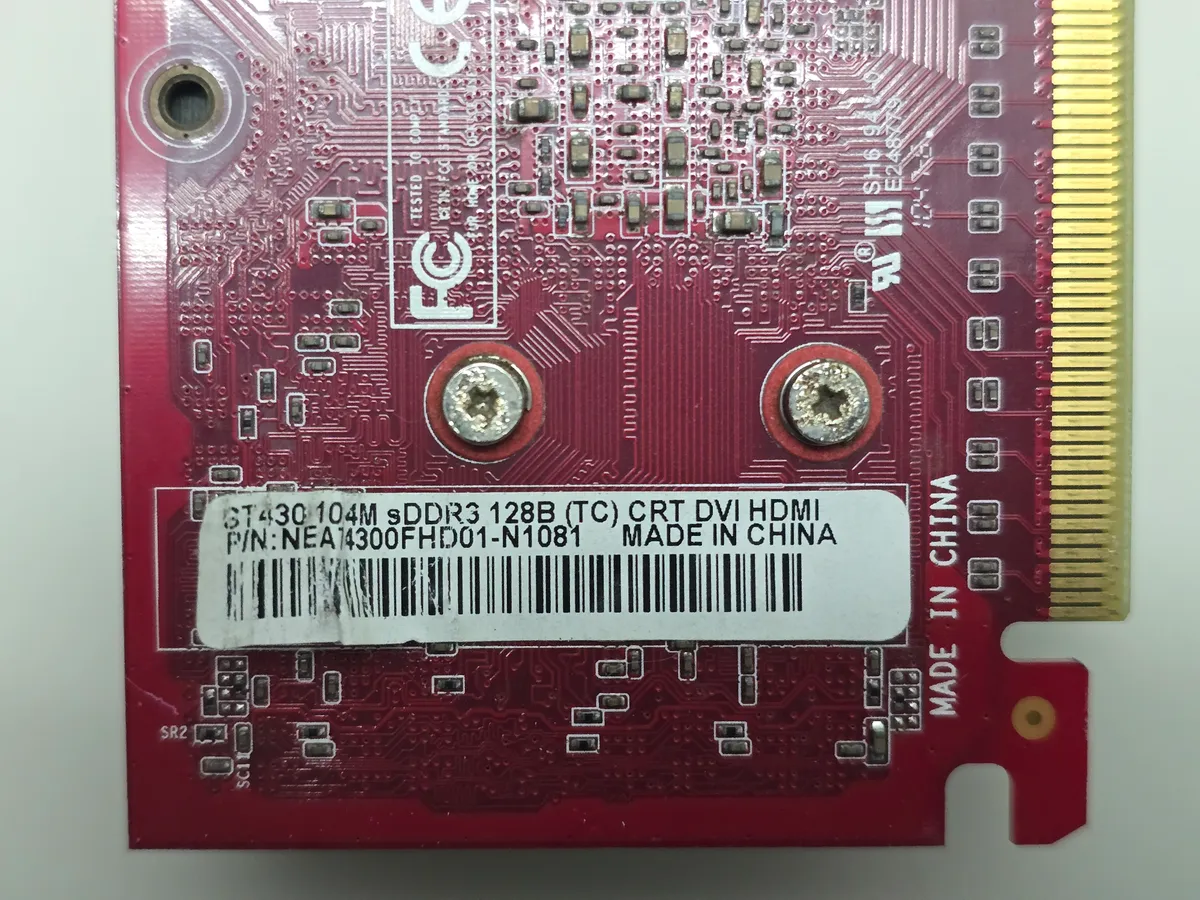 Купити відеокарту PALIT GeForce GT 430 1GB GDDR3 б/у в Україні - Kompi