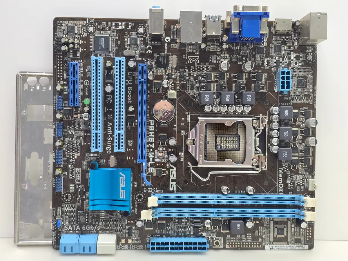Материнська плата ASUS P8H67-M LE (Socket 1155, DDR3, б/у)
