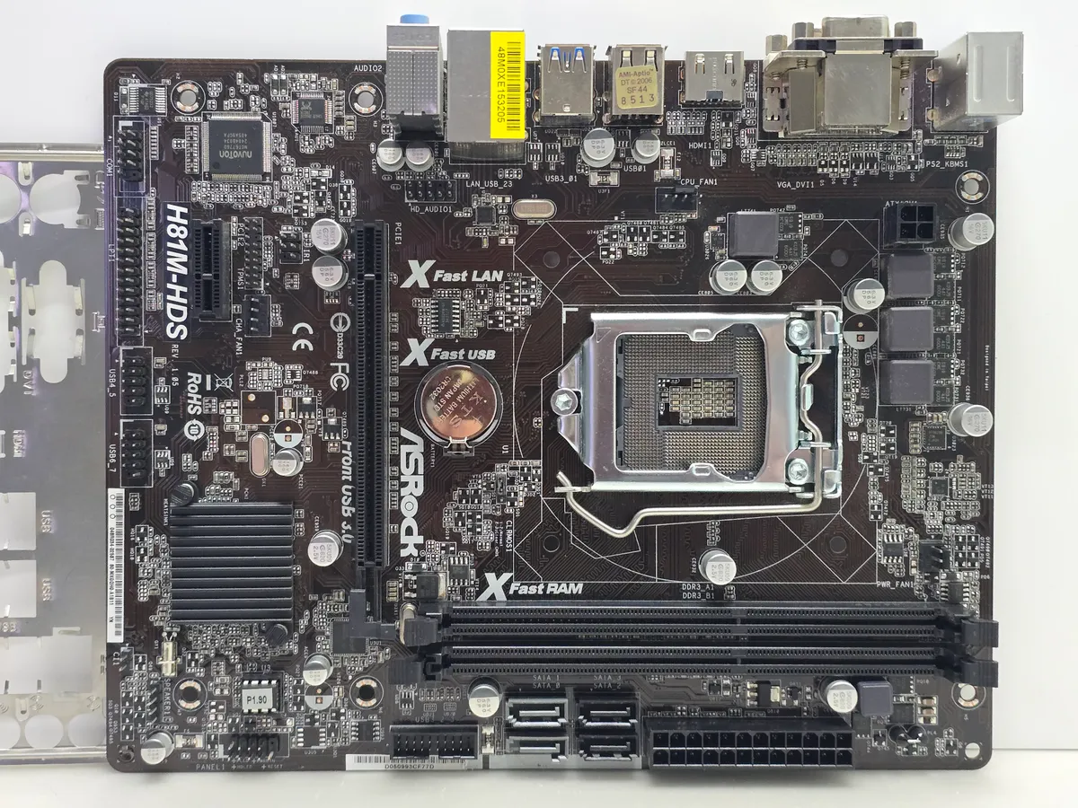Купити материнську плату ASRock H81M-HDS Socket 1150 HDMI DDR3 б/в