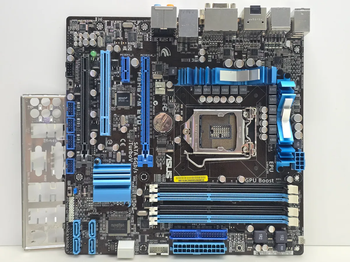 Материнська плата ASUS P8H67-M EVO (LGA 1155, DDR3, б/в)