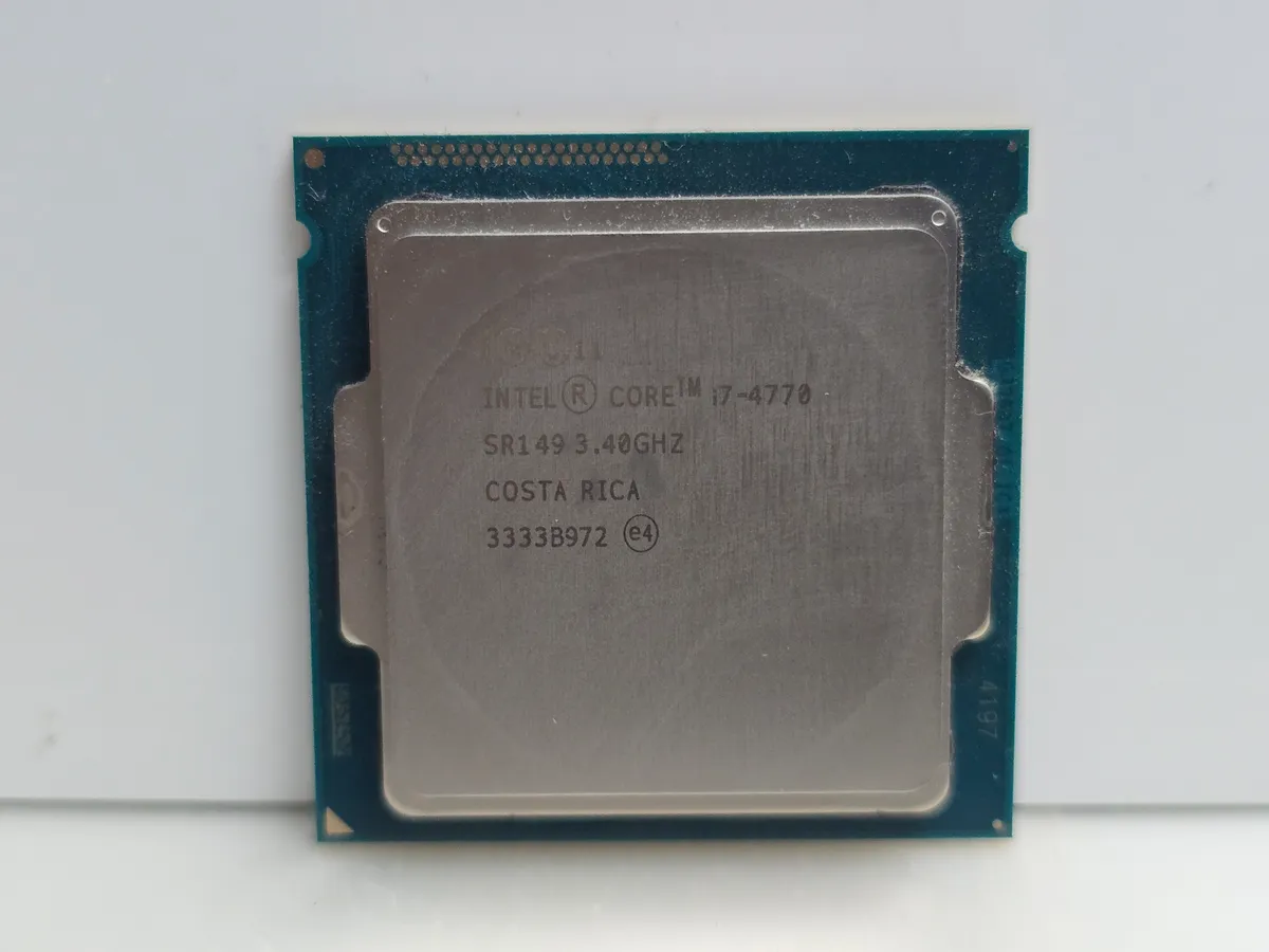 Процесор Intel Core i7-4770 LGA 1150 б/у | Купити з гарантією 1 місяць