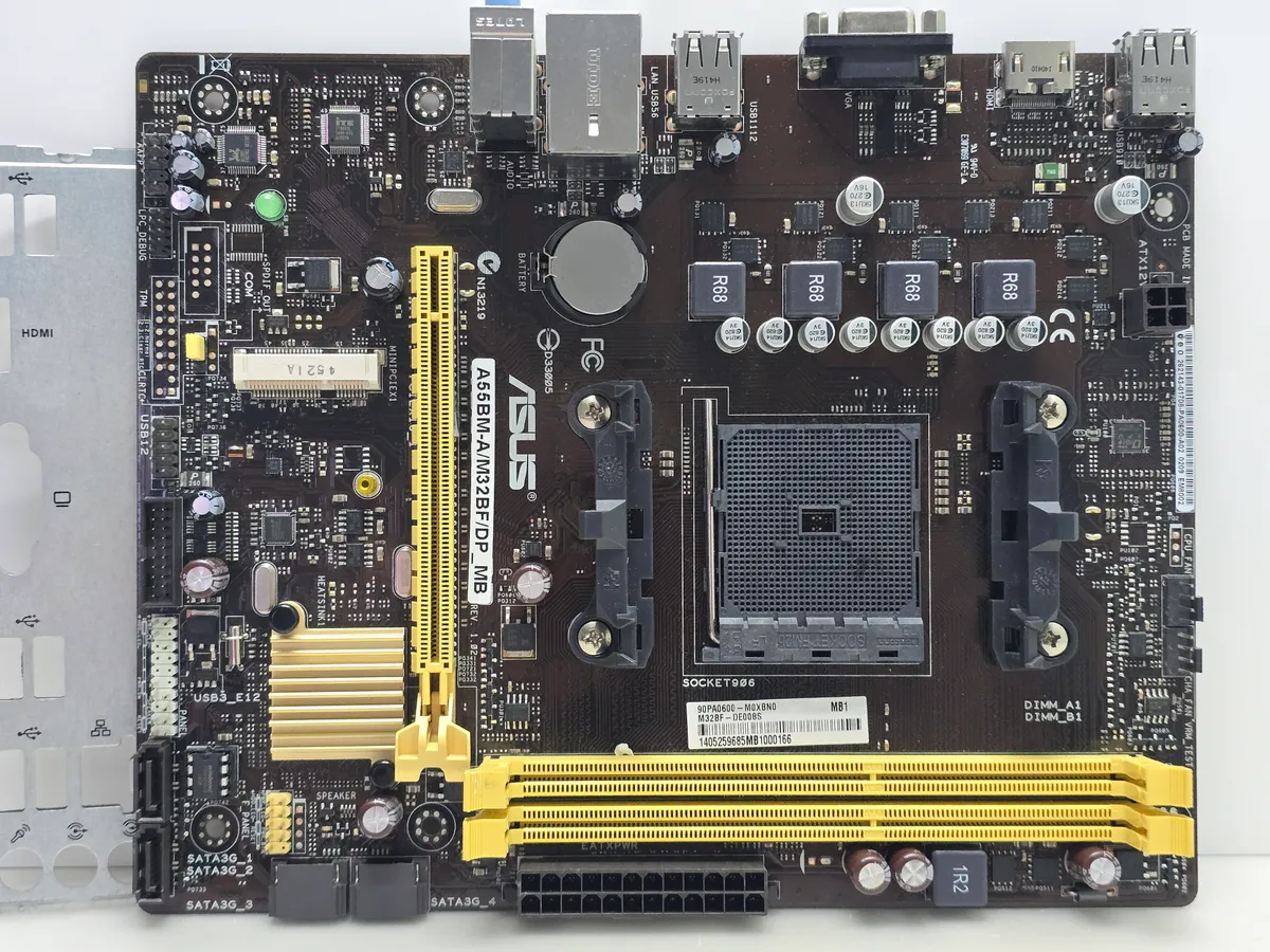 ASUS A55BM-A (sFM2+, Б/у, DDR3) - Материнська плата Socket FM2+ | Гарантія