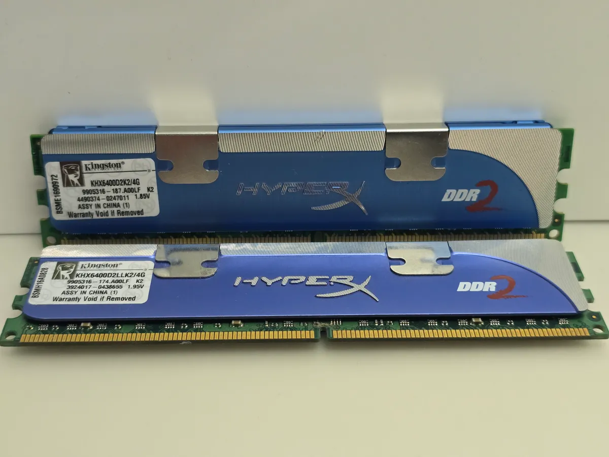 Оперативна пам'ять Kingston 4 ГБ DDR2 KIT 800 МГц | Гарантія якості від KOMPi