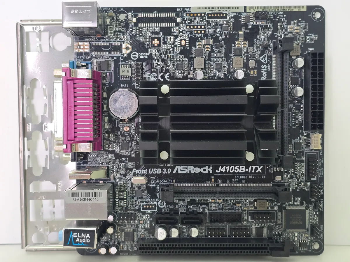 Материнська плата ASRock J4105B-ITX | Гарантія якості від KOMPi