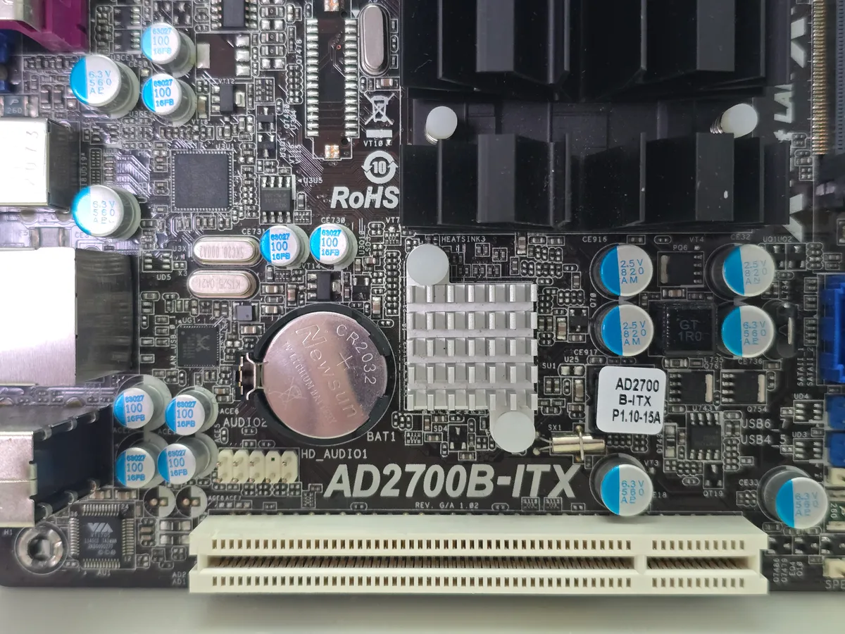 Материнська плата ASRock AD2700B-ITX | Гарантія якості від KOMPi