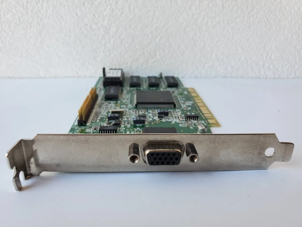 Ретро відеокарта ATI Rage 3D PCI Mach64 1MB PCI  | Гарантія якості від KOMPi